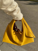 (Jinger Yellow)Classic Hobo Bag-TENERA Vintage Collection - TENERA