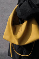 (Jinger Yellow)Classic Hobo Bag-TENERA Vintage Collection - TENERA