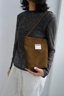 (Ebony)Small Bucket Bag-TENERA Vintage Collection - TENERA