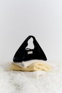 (Black Velvet)Classic Hobo Bag - TENERA Velvet Collection