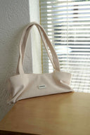 (Beige)TENERA Toufu Shoulder Bag