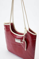 (Rococo Red)Vintage Shoulder Tote-TENERA City Retro Collection - TENERA