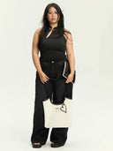 (Cream White)Vintage Shoulder Tote-TENERA City Retro Collection - TENERA