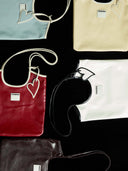 (Cream White)Vintage Shoulder Tote-TENERA City Retro Collection