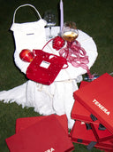 (Diamond White)Velvet Flower Mini Bucket-TENERA Qixi Limited