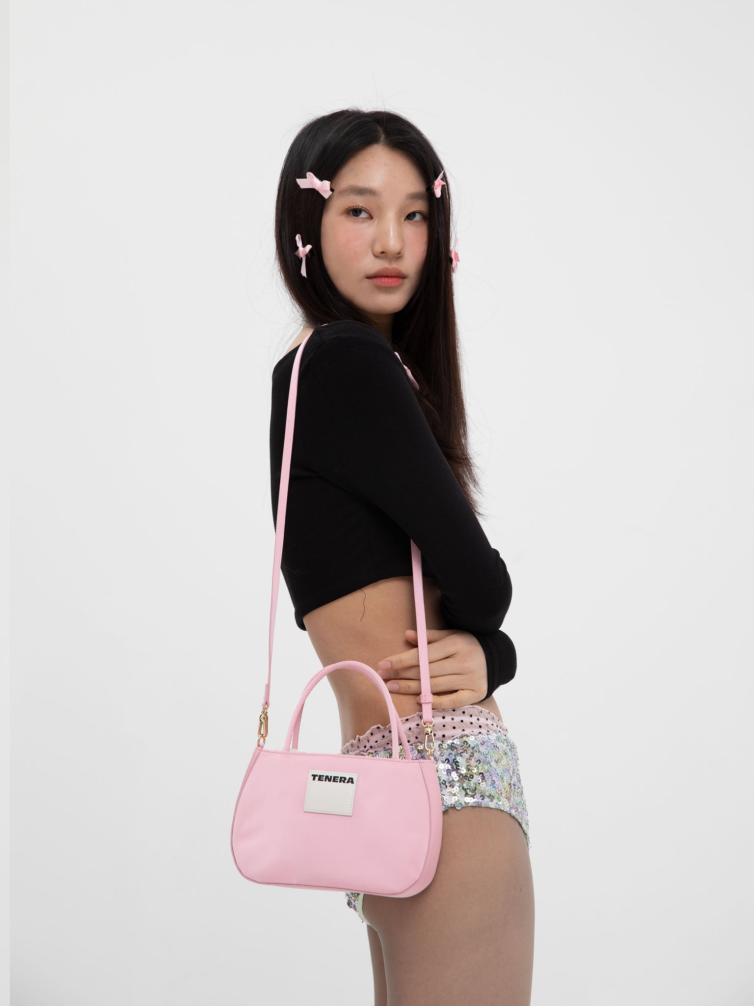 Jelly Crossbody  Bag - Mini -Pink