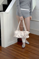 (Beige)TENERA Toufu Shoulder Bag