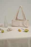 (Beige)TENERA Toufu Shoulder Bag