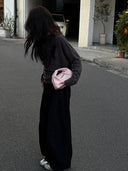 Mini Hobo Crossbody Bag - TENERA Velvet Collection - TENERA
