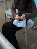 Mini Hobo Crossbody Bag - TENERA Velvet Collection - TENERA