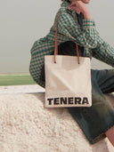 (Brown)Canvas Tote-TENERA City Resort Collection - TENERA