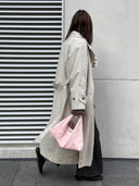 (Petal Pink)Classic Hobo Bag - TENERA Velvet Collection - TENERA
