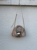 (Bambi Print)Eco Fur Mini Hobo-TENERA Faux Fur Collection