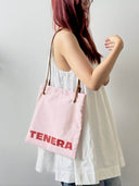 (Pink)Canvas Tote-TENERA City Resort Collection - TENERA