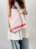 (Pink)Canvas Tote-TENERA City Resort Collection - TENERA