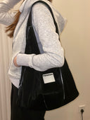 (Black Velvet)HOBO Shoulder Bag-TENERA Velvet Collection - TENERA