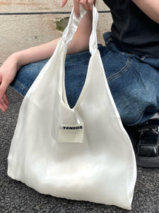 Ballerina Shoulder Bag - Pearl White