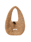 Raffia Hobo Bag