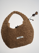Raffia Hobo Bag