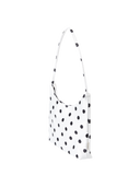 TENERA Still Life series Polka Dot satin mini shoulder bag