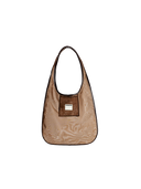 TENERA 26SS Tender Bloom Brown Mesh Hobo Shoulder Bag