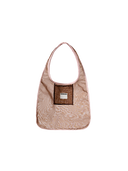 TENERA 26SS Tender Bloom Sakura Brown Mesh Hobo Shoulder Bag