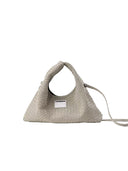Handwoven Classic Suede Hobo Bag