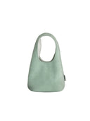 Medium Suede Reversible Pouch