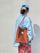 Recycled Nylon Bucket Bag