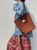 Recycled Nylon Bucket Bag