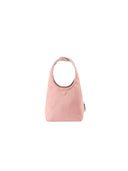 Small Suede Reversible Pouch